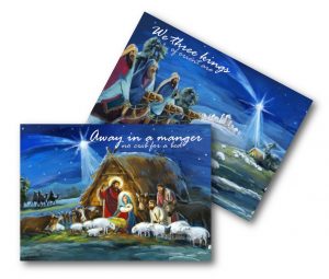 Three Kings Eco Christmas Card pack of 10