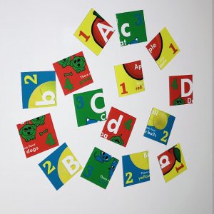 Educational pre-school magnetic puzzles set of 4